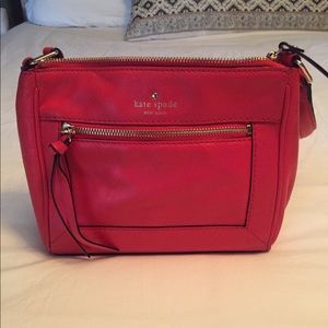 Kate Spade bright coral crossbody.